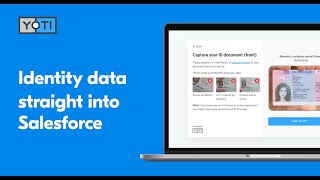 Identity data straight into Salesforce