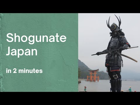 Video: Što je Shogun nosio u feudalnom Japanu?