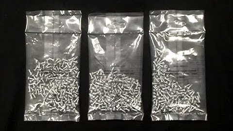 Hardware packaging - Microvert VFFS + MCWS9 counter/scale + CMF5 counting module (by Imanpack)