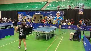 Final ll Ho Ying Malaysia vs Aminah Sukun Indonesia ll Specta Jateng Tenis Meja Nasional 2024