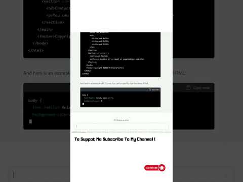 How To Make A Website Using AI With ChatGPT In 5 seconds