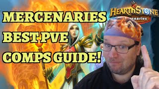 Hearthstone Mercenaries BEST PvE Teams Comps Decks Tier List Guide