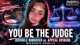 🚨 You Be the Judge ⚖️ Juvenile Bindover vs. Appeal Opinion | Mackenzie Shirilla LIVE
