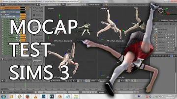 The Sims 3 motion capture test
