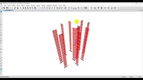 DESIGN OF SHEAR WALLS AND CORES (as uniform reinforcing) on ETABS