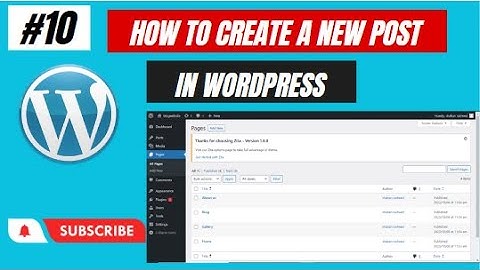 How to Create a New Post in WordPress | WordPress Tutorial in urdu