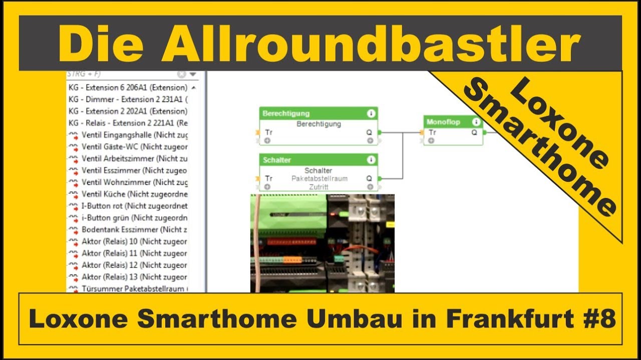 Loxone Smarthome in Frankfurt #8 - 1-Wire-Extension erweitern 
