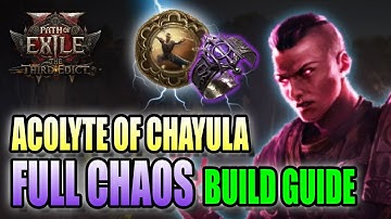 Full Chaos Damage Hollow Palm Acolyte of Chayula Monk Build Guide