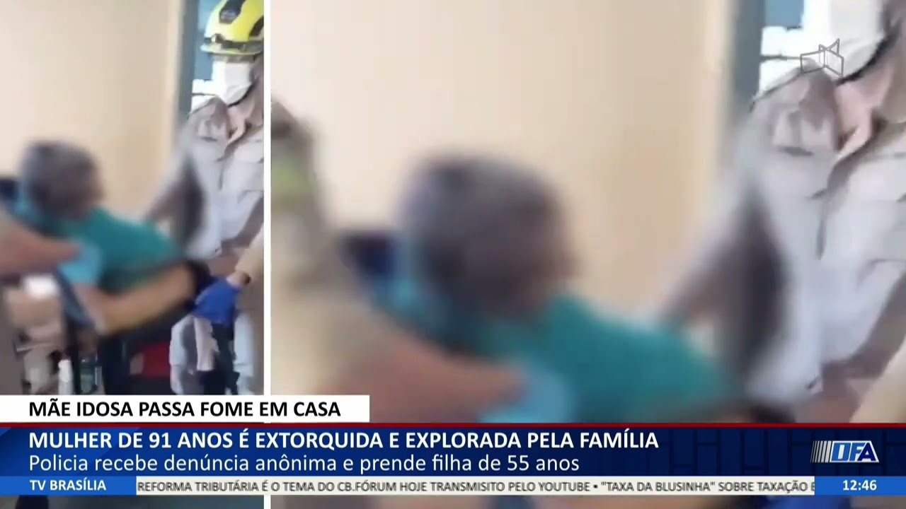 DF ALERTA - Mulher de 91 anos é extorquida e explorada pela família