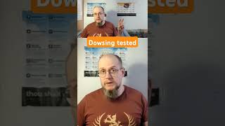 Dowsing tested #philosophy #criticalthinking #pseudoscience #philosophyofscience #science