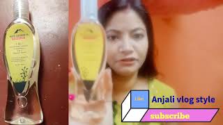Alps goodness 5 in 1hair oil honest review Apls goodness hair oil @Anjali vlog style