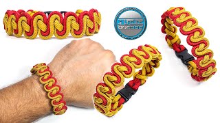 How to Make an Awesome Paracord Bracelet Fast Simple Easy Knots Tutorial