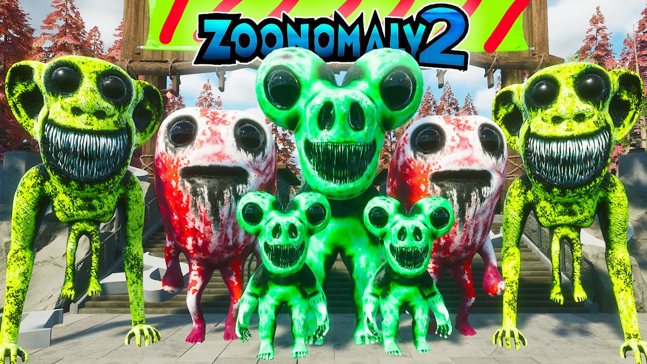 Zoonomaly 2 - GAME PLAY - ALL MONSTERS - ALL JUMPSCARES vs MOBILE vs ...