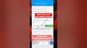 How to create unlimited Gmail accounts  #shorts