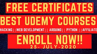 10+ Udemy Free Courses -Get Best Udemy Courses For Free - Online Learning