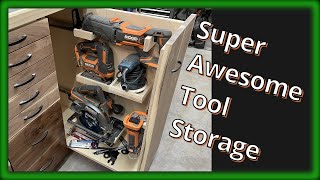 Shop Storage | Vertical Tool Drawer Build