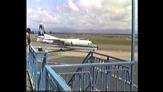 Nelson Airport.New Zealand in 1986.