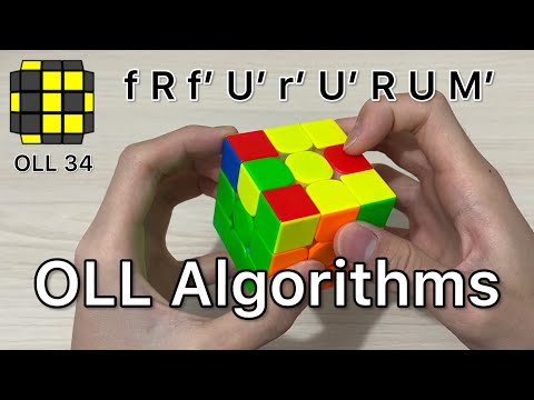 All 57 OLL Algorithms & Finger Tricks