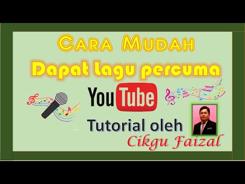 Video: Cara Mendengar Lagu Percuma