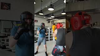 Boxing sparr Ivan