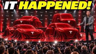Tesla CEO Elon Musk Reveals 4 New Car Models For 2027 & SHOCKS The Entire Car Market!