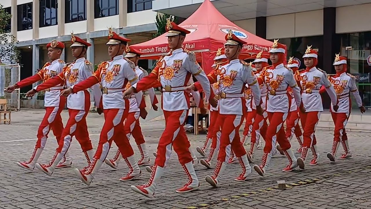 SMAN 5 BANJARMASIN TIM A LKPBB CAPTAIN 4 (competition of paskibra in passionate action) #pembaris