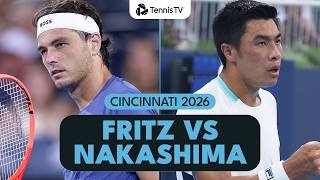 Taylor Fritz & Brandon Nakashima Battle For Semi-Final Spot! | Cincinnati 2026 Highlights