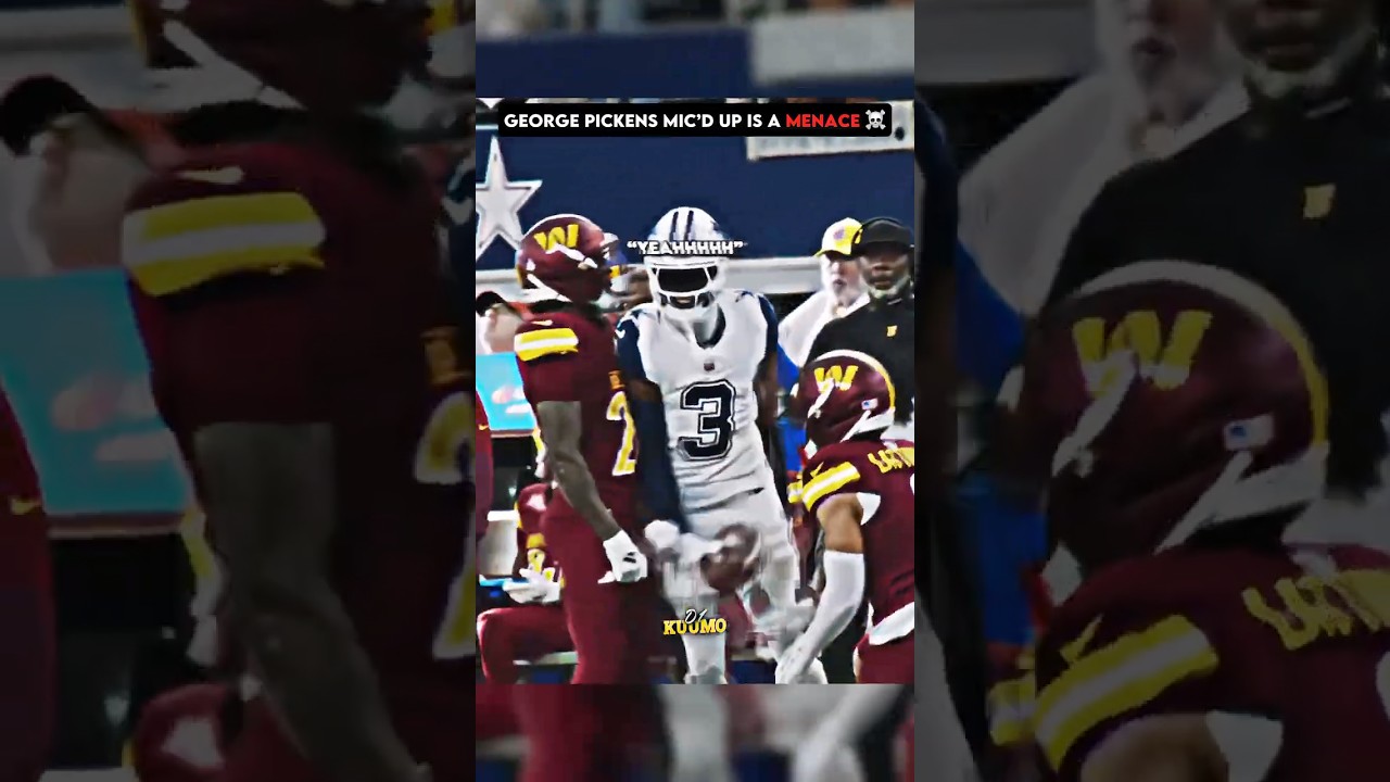 George Pickens Mic’dis a Menace ☠️☠️ 