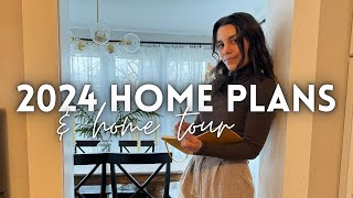 UPDATED TOUR of my 150 year old farmhouse✨every home project & renovation planned for 2024