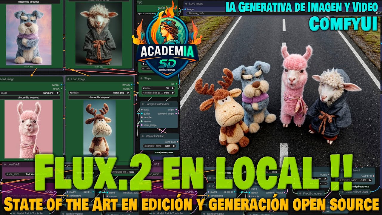 FLUX.2 EL MEJOR MODELO OPEN SOURCE, EN LOCAL Y GGUF