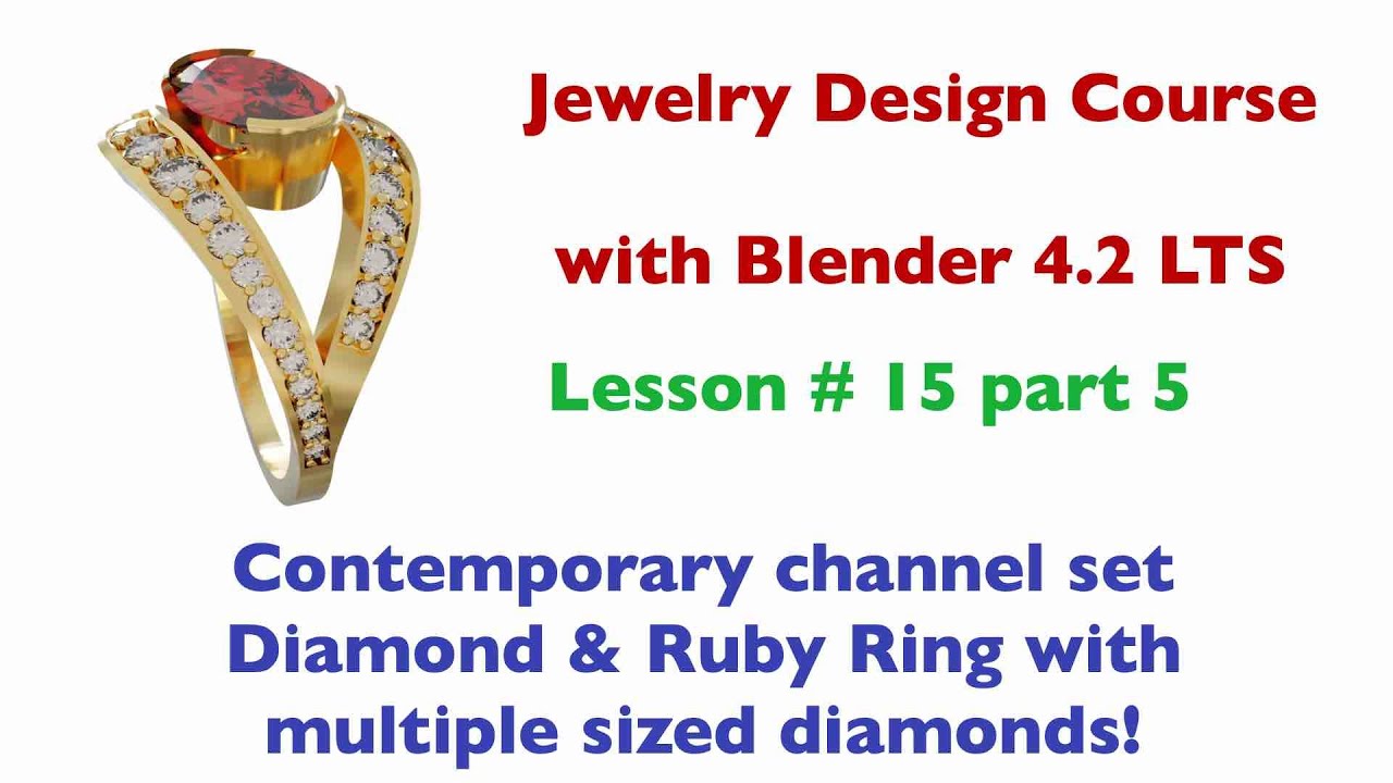 Blender Jewelry Design Course Lesson 15 5 Contemporary Ring With blender-jewelry-design-course-lesson-15-5-contemporary-ring-with
