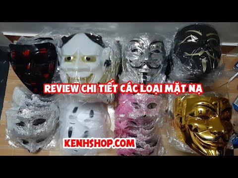 REVIEW CHI TIẾT CÁC LOẠI MẶT NẠ CÓ TẠI KENHSHOP.COM