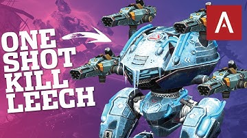 🔴 War Robots - One Shot Kill Leech Storm with NEW Damage Module (Overdrive Unit) WR Max Gameplay