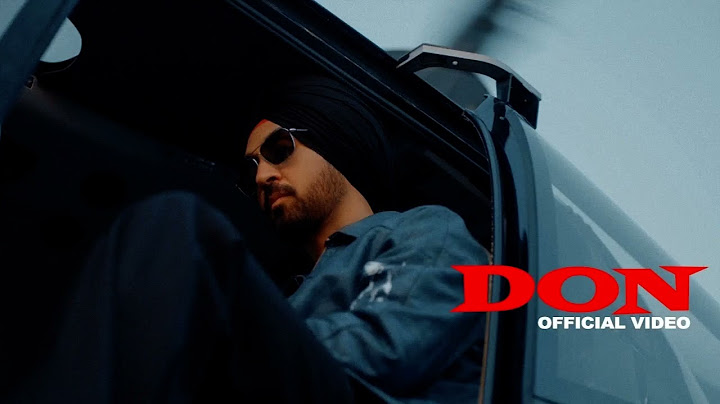Diljit Dosanjh | DON Official Music Video | Shah Rukh Khan