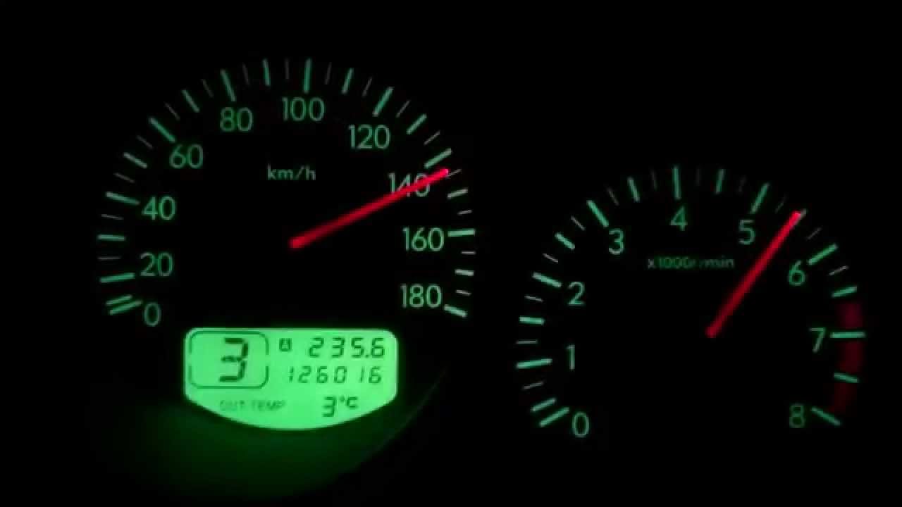 Разгон 0 - 150 км/ч с одной педали, Forester SG5 2.0 VF38