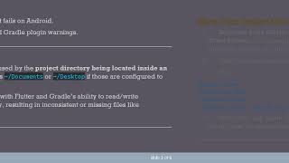 Fixing Flutter PathNotFoundException for program.dill on macOS
