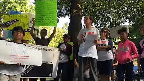 Elisabeth Greer's speech at Rally at Mayor Emanuel...