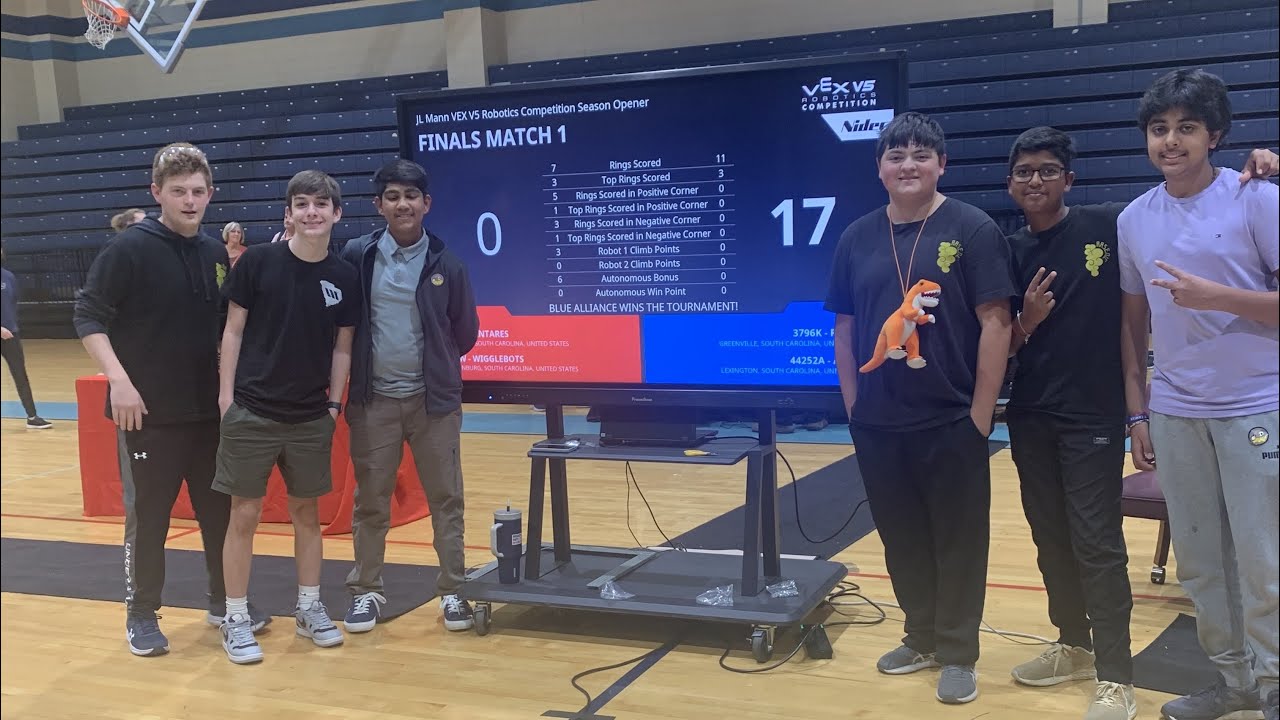 Vex high stakes 44252A JL Mann fall Finals 44252A/3796K vs. 8926W/65162C (win by dq)