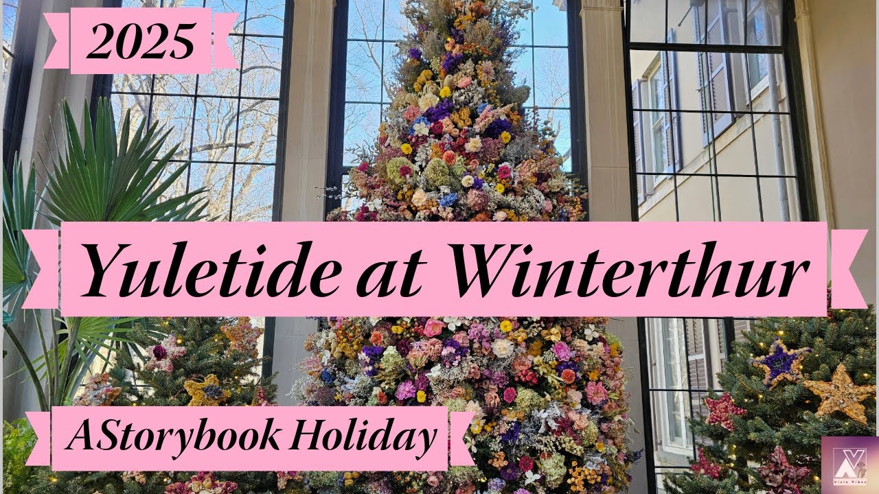 Yuletide at Winterthur 2025 | Magical Christmas Tour of the Historic Estate