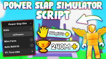 *NEW* Power Slap Simulator Script (PASTEBIN 2023) (INF POWER, WINS AUTOFARM, AUTO REBIRTH )