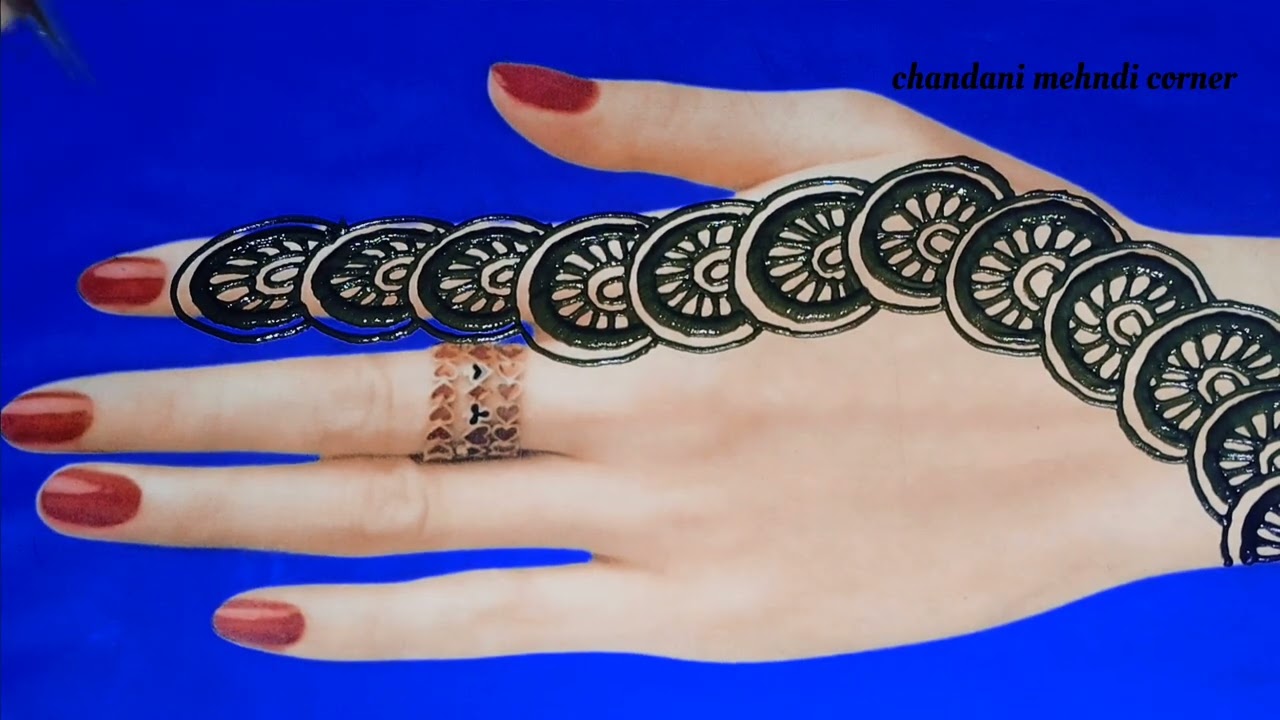 2026 best mehndi design trending hand mehndi design simple design for beginner