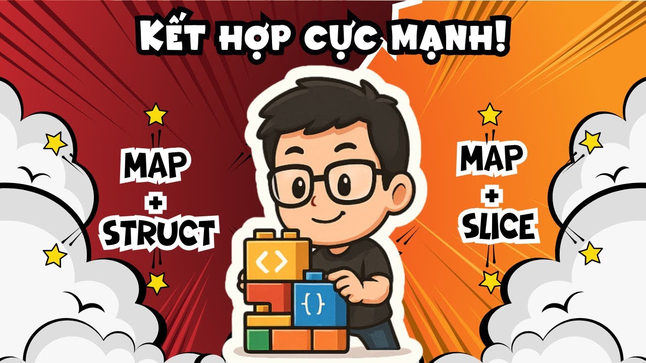 Golang Cơ Bản #62: Kết hợp giữa map và struct cũng như map với slice ...