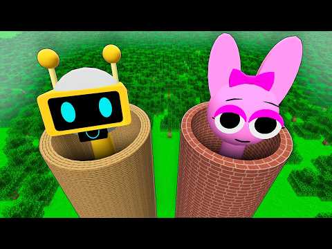 I found a TALLEST SPRUNKI TOWER in Minecraft ! Whats INSIDe the BOT SPRUNKI vs PINK SPRUNKI ? I found a TALLEST SPRUNKI TOWER in Minecraft ! Whats INSIDe the BOT SPRUNKI vs PINK SPRUNKI ?