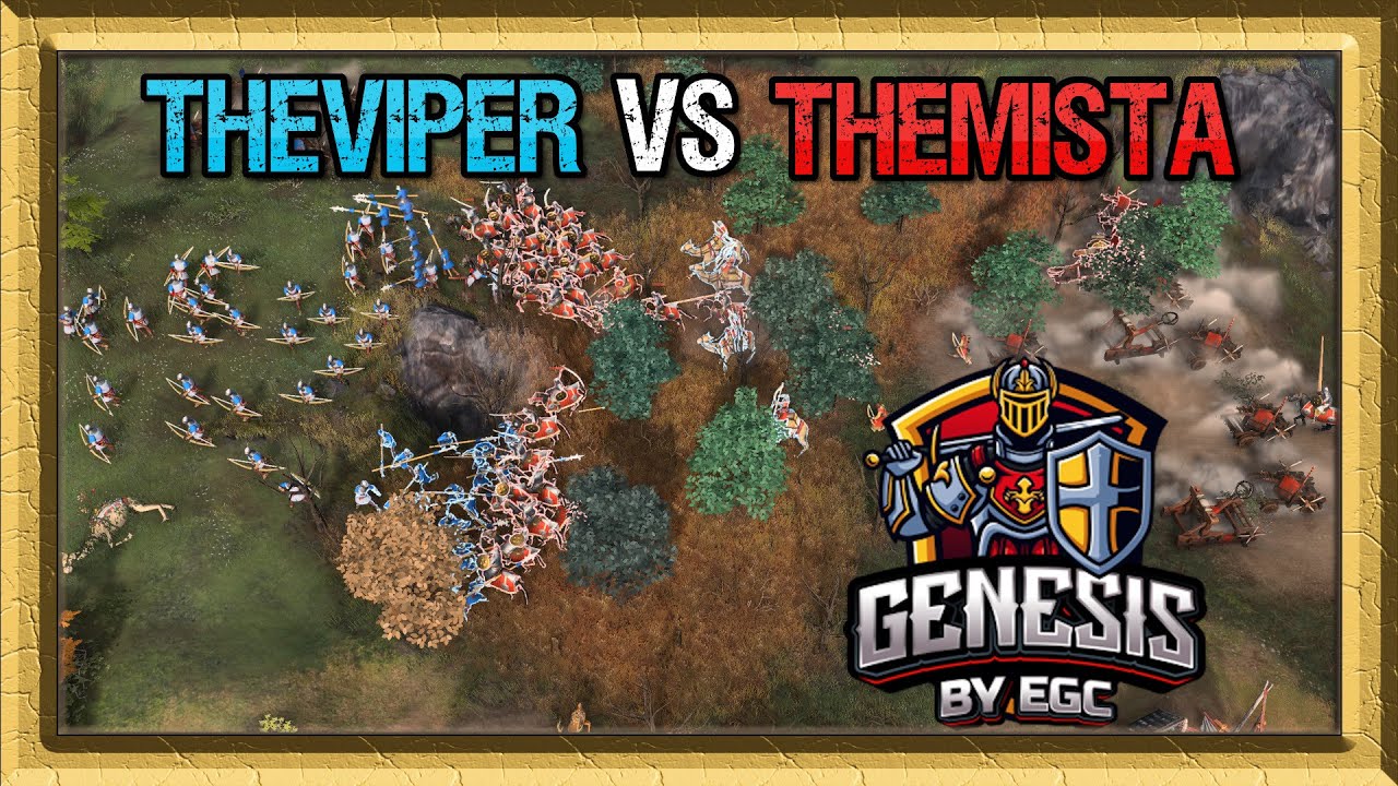 TheViper vs TheMista - EGC's $20,000 AoE 4 Genesis Tournament