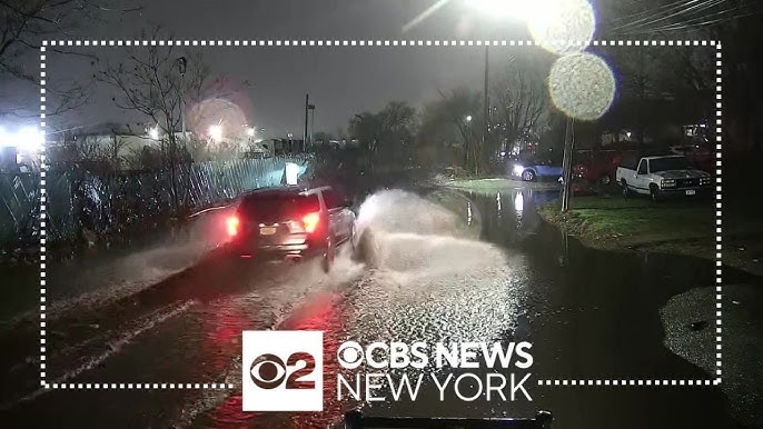 Rain Causes Street Flooding In Nyc Neighborhoods