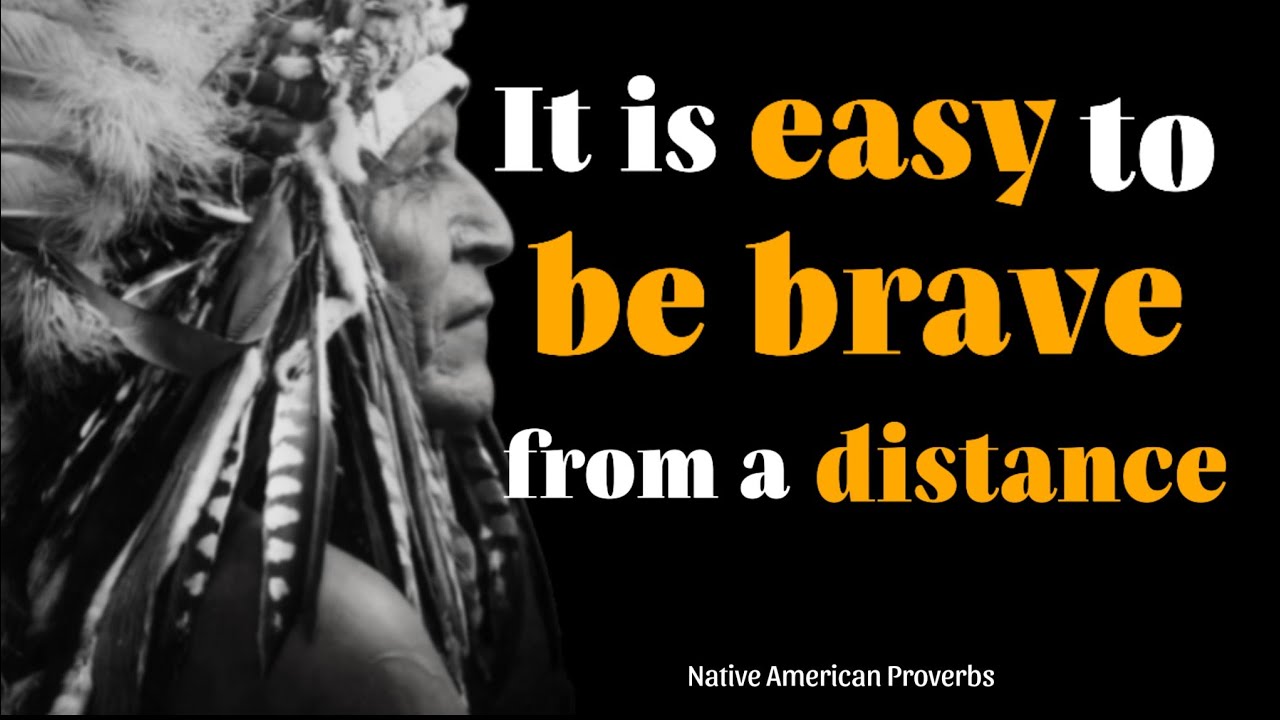 These Native American Proverbs Are Life Changing | English Quotes ...