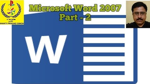 MS Word 2007 (Part-2)