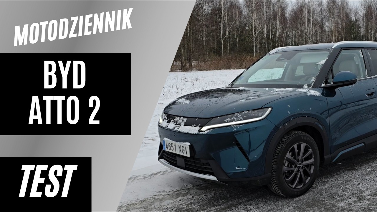 #Motodziennik test - BYD ATTO 2 - NAJTAŃSZY PLUG IN
