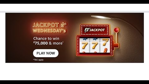 Amazon Jackpot Wednesdays Quiz Answers Today| 2 November 2022 | Daily Quiz Time