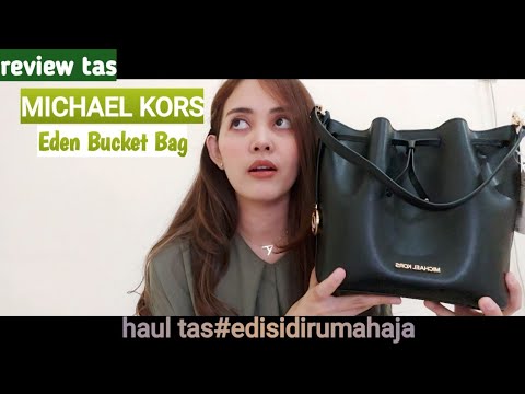 mk eden bucket bag